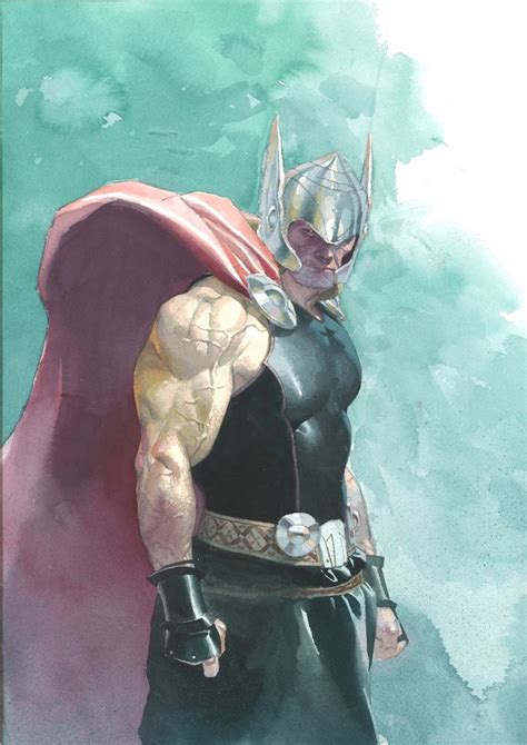 "THOR" by Esad Ribic | Marvel comics art, Thor comic art, Thor comic