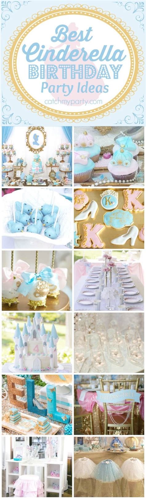 Best Cinderella Birthday Party Ideas | Catch My Party