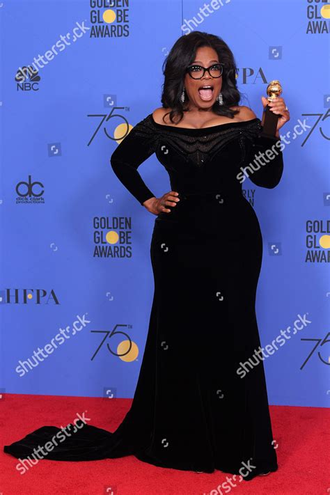 Oprah Winfrey Cecil B Demille Award Editorial Stock Photo - Stock Image | Shutterstock