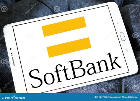 Softbank logo editorial stock photo. Image of logo, orange - 96047573