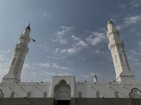 Premium Photo | View of Masjid Quba Quba Mosque