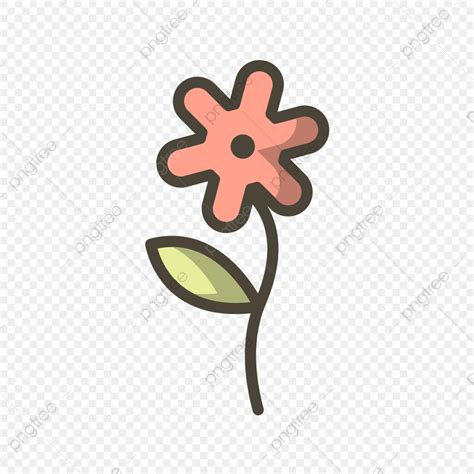 Vector Icono De La Flor PNG , Diseño, Flat, Floral PNG y Vector para Descargar Gratis | Pngtree