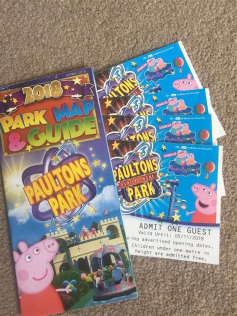 Paultons park / peppa pig world tickets | in Wimborne, Dorset | Gumtree