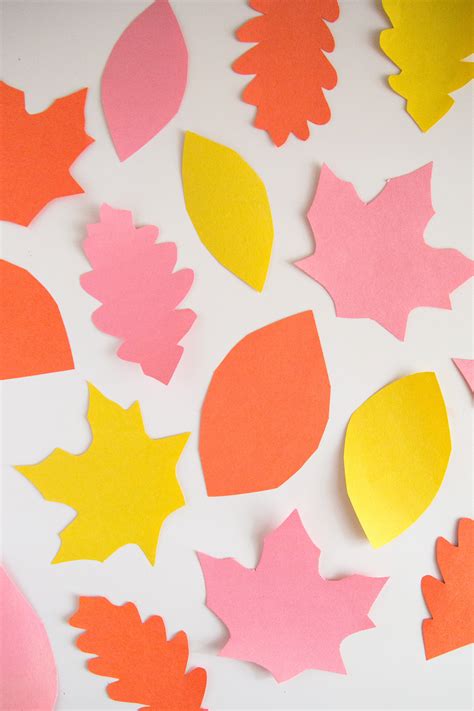 DIY Fall Leaf Banner - Playfully