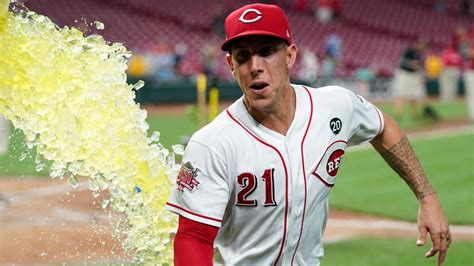 Reds pitcher Michael Lorenzen makes history again by starting in the outfield day after picking ...