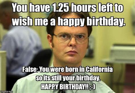 Dwight Schrute Birthday Meme