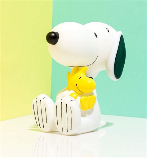 Peanuts Sitting Snoopy and Woodstock LED Lamp