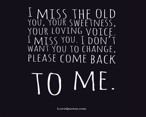 Come Back To Me - Love Quotes