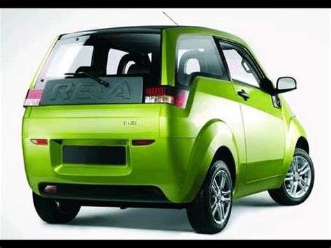 Mahindra Reva Small Electric Car First Look - YouTube