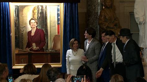 Video Portrait of House Speaker Nancy Pelosi unveiled in Congress - ABC ...