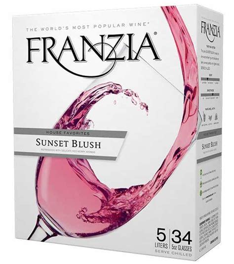 The Very Best Flavors of Franzia Boxed Wine