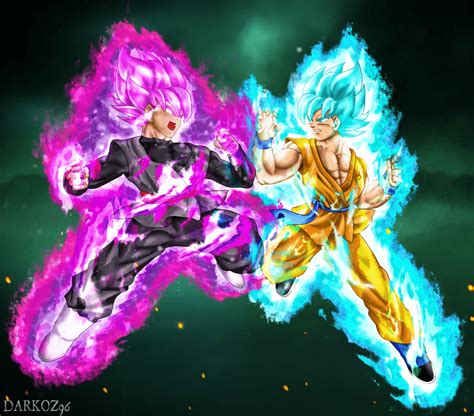 Goku Vs Black! Wallpapers - Wallpaper Cave