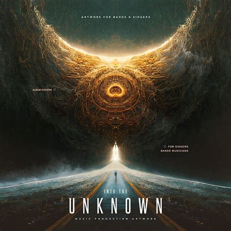 Into the Unknown Album Cover Art - Photoshop PSD