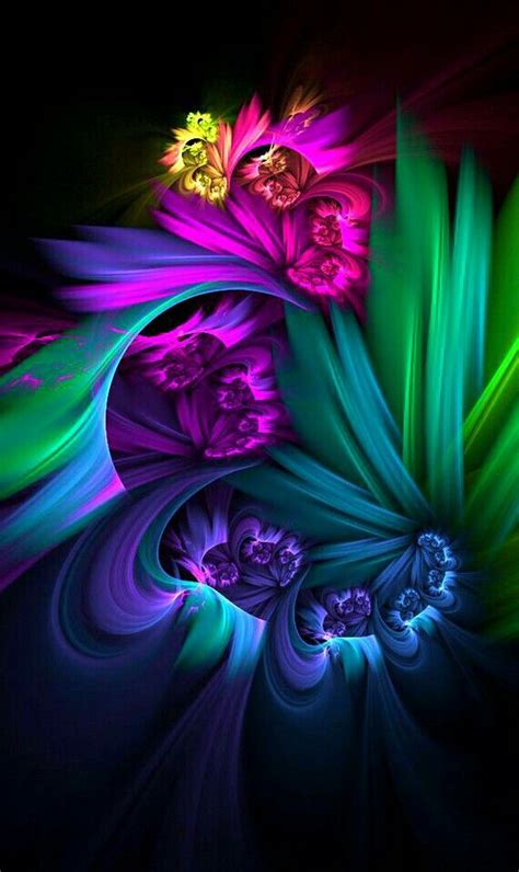 Pin by Fayde on ☆~Fractals~☆ | Colorful art, Fractal art, Art wallpaper