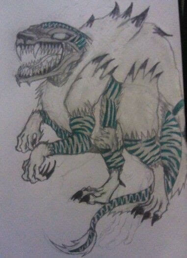 Dragon - tiger Hybrid Creature | Drawings, Graphic, Humanoid sketch