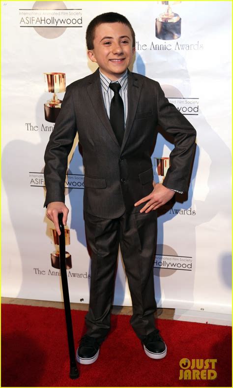 Atticus Shaffer & Tucker Albrizzi: Annie Awards 2013 | Photo 530690 ...