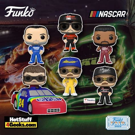 6 NEW NASCAR Funko Pops Just Landed! - Funko Fair 2022