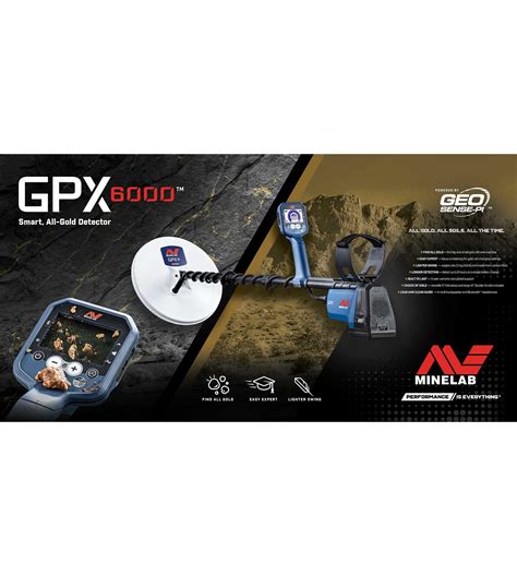 Minelab GPX 6000 gold detector - OWMO metal detector SHOP