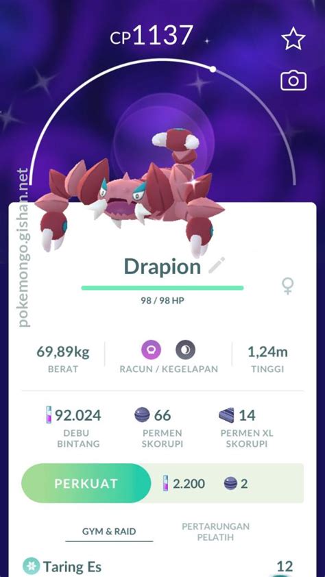 Shiny Drapion - Pokemon Go