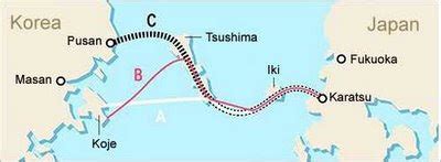 Monster Island (actually a peninsula)*: Korea-Japan underwater tunnel?