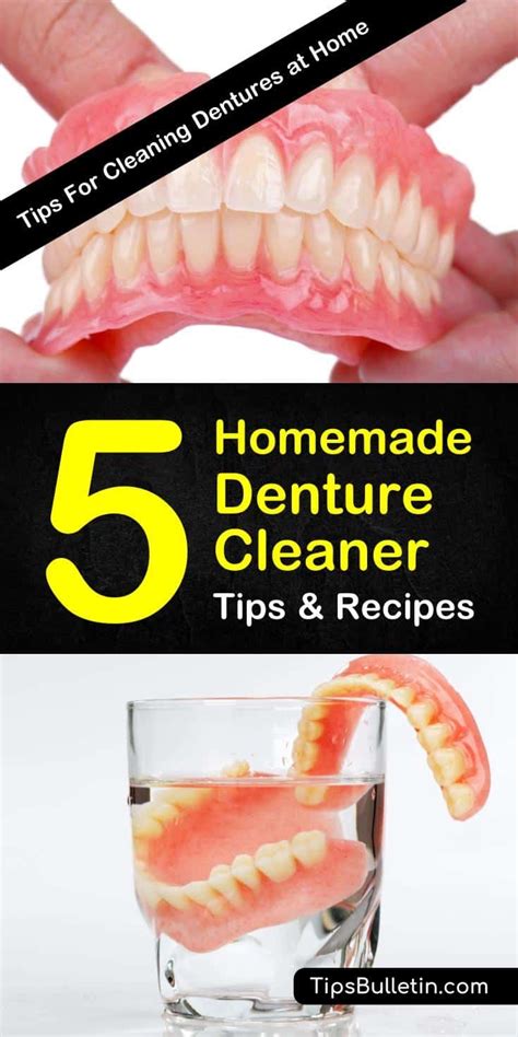 5 Denture Cleaner Recipes You Can Make at Home | Recipe | Denture cleaner, Denture cleaners ...