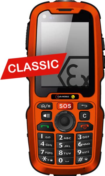 Mobile Classic: Intrinsically Safe Cell Phone - I.Safe Mobile Is320.1