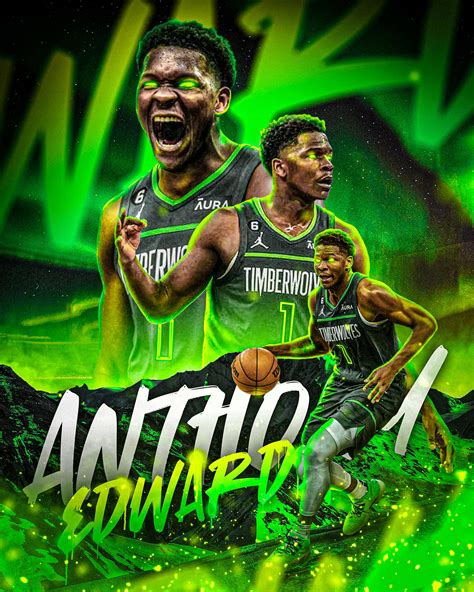 [OC] Anthony Edwards Artwork : r/timberwolves