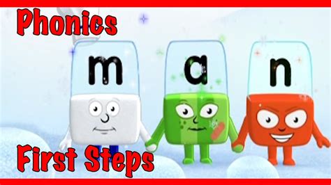 Alphablocks - Word Magic "M-A-N" (Red Learning Level Step 2) - YouTube