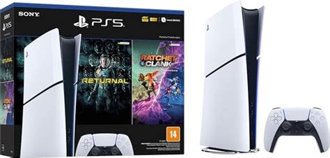 Ps5 Console Slim Bundle Ratchet & Clank and Returnal Cor Branco - Jersu ...