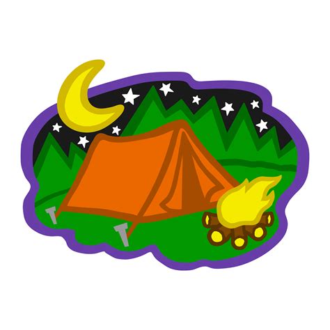 Tent Camping 552652 Vector Art at Vecteezy