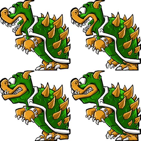 Bowser sprite sheet by jakeallenesq on DeviantArt