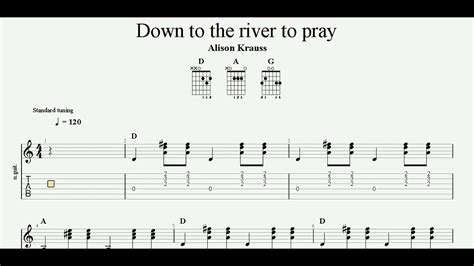 Down to the river to pray | Hymn | Worship Song | Guitar TAB | Harmonium - YouTube