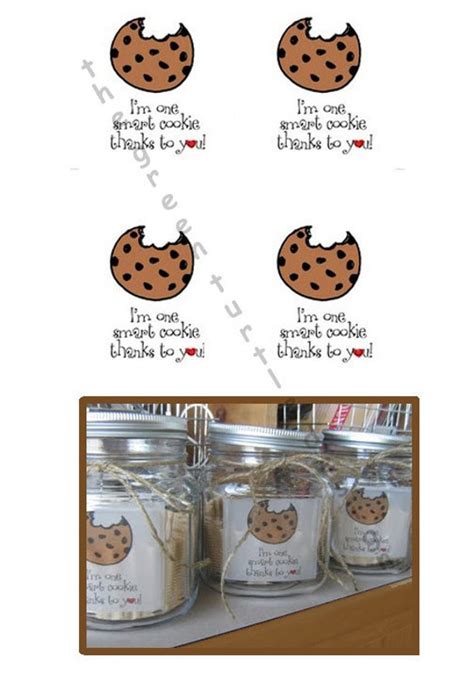 8 Cookie Labels Printable PDF file by TheGreenTurtleDesign on Etsy