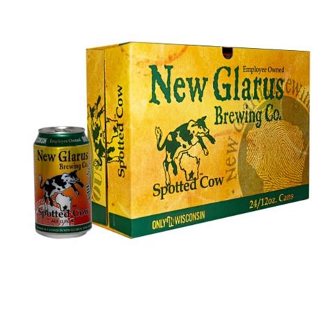 New Glarus Brewing Co. Spotted Cow Ale, 24 cans / 12 fl oz - Kroger