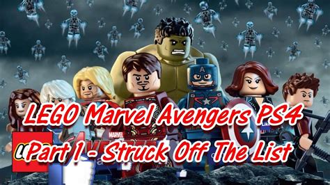 LEGO Marvel Avengers (PS4) Walkthrough Gameplay Part 1: Struck Off The ...