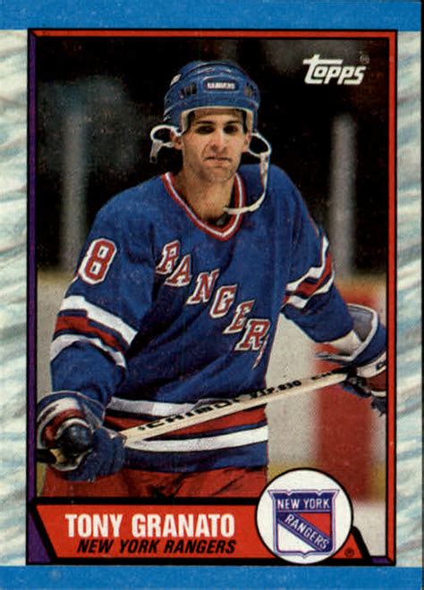 Tony Granato Hockey Price Guide | Tony Granato Trading Card Value – Beckett