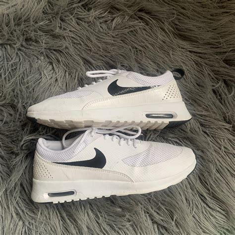 White Nike Air Max Thea. Women’s size US 9 - EU... - Depop