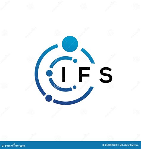 IFS Letter Technology Logo Design on White Background. IFS Creative Initials Letter it Logo ...