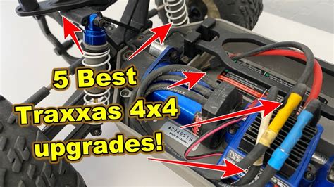 5 Best Traxxas Slash 4x4, Stampede 4x4, Rustler 4x4, Rally 4x4 upgrades ...