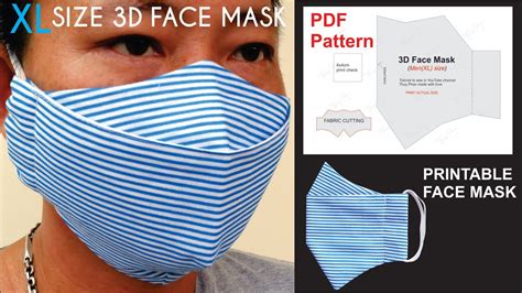 Diy Mask Template Free Printable Face Mask Sewing Pattern – DIY