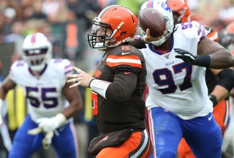 Baker Mayfield discusses Browns’ win in Sunday postgame press ...