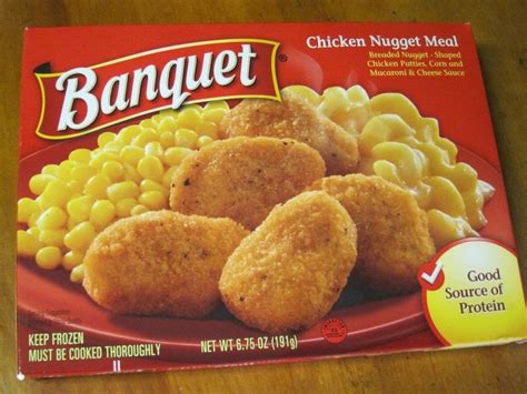 Frozen Friday: Banquet - Chicken Nugget Meal | Brand Eating