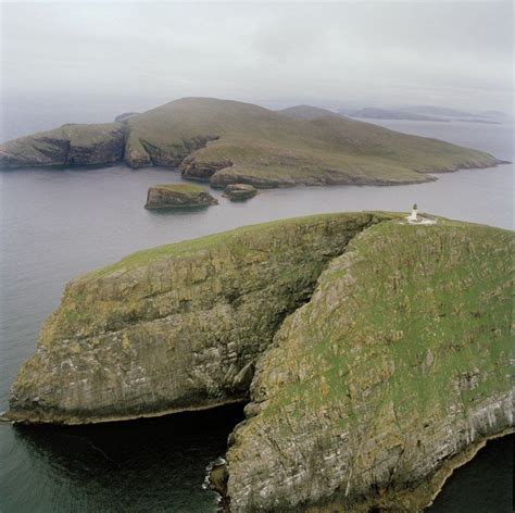 Berneray, Barra Head Lighthouse | Aerial view, Scottish landscape, Beautiful islands