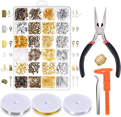 Paxcoo Jewelry Making Supplies Kit - Jewelry Repair Tools with ...