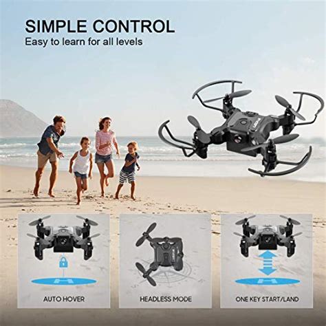 4DRC Mini Drone with 720p Camera for Kids and Adults, FPV V2 Drone ...