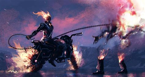 Ghost Rider Artwork, HD Artist, 4k Wallpapers, Images, Backgrounds, Photos and Pictures