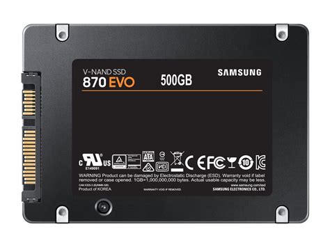 Samsung 870 EVO SSD 500GB - SSD 2.5 - Komplett.dk