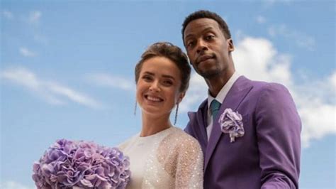 Here come the pictures! Gael Monfils and Elina Svitolina wedding ...