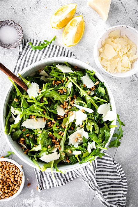 Simple Arugula Salad - Two Peas & Their Pod