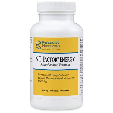 NT Factor® Energy - Researched Nutritionals